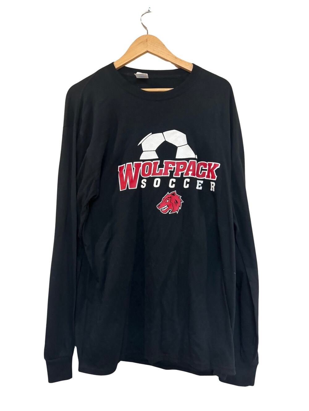 Black long sleeve sports sweater